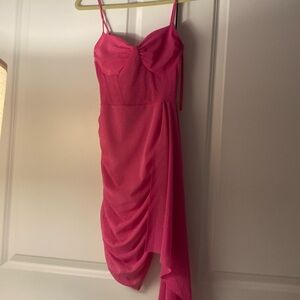 Windsor fuchsia pink homecoming dress